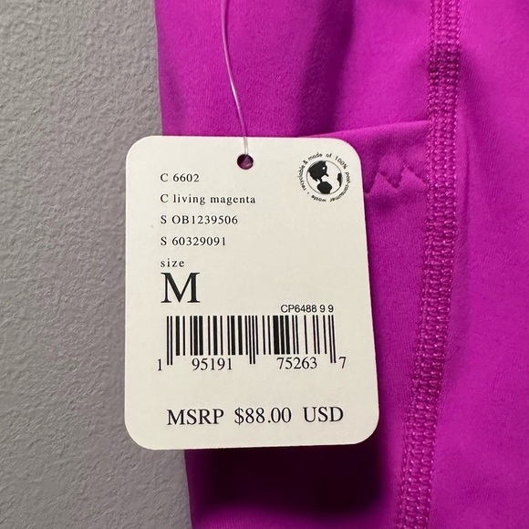 Free People movement twist leggings living magenta medium - Picture 11 of 15